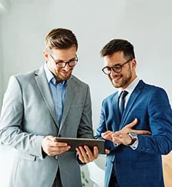 Two Persons In Office Image
