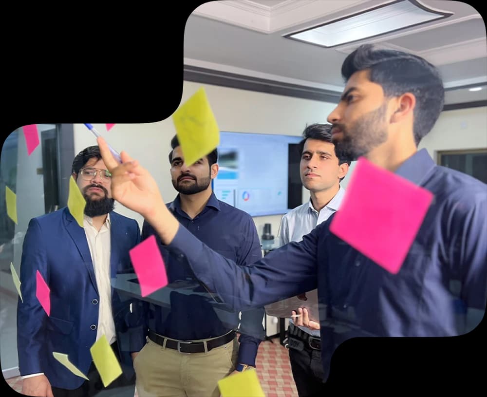 Acgile back-office team collaborating with US clients remotely